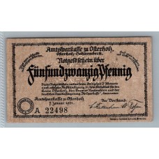 ALEMANIA 1921 BILLETE SIN CIRCULAR RARO